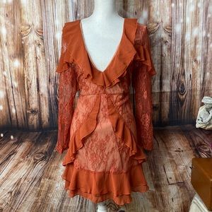 2XL Lace mini dress